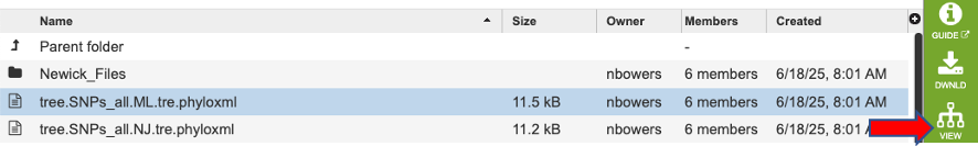 an image of tree viewer button